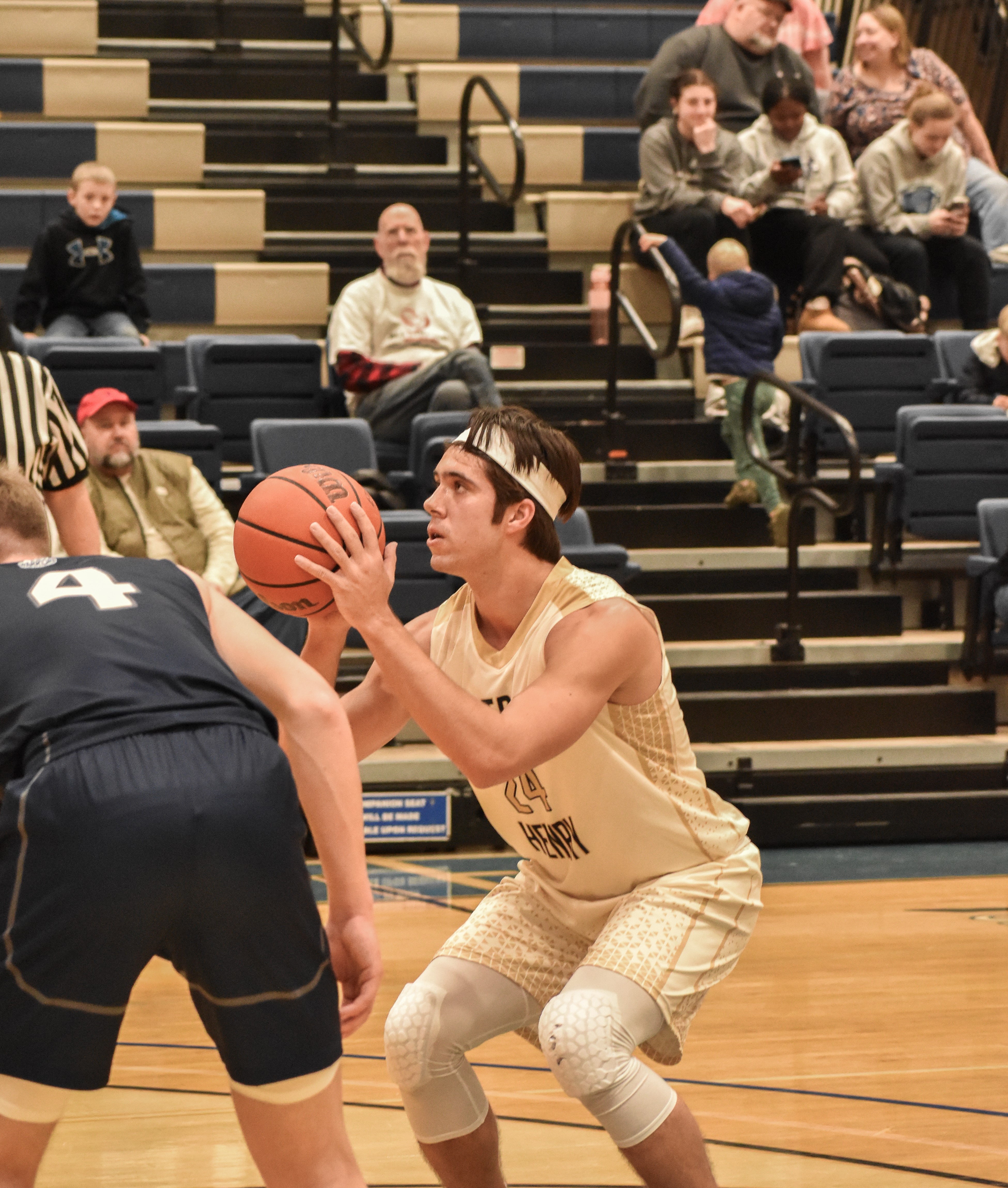 PHC's Andrew Penrod at the foul line