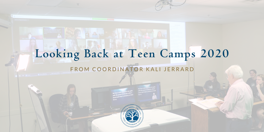 Teen Camps Virtual 2020